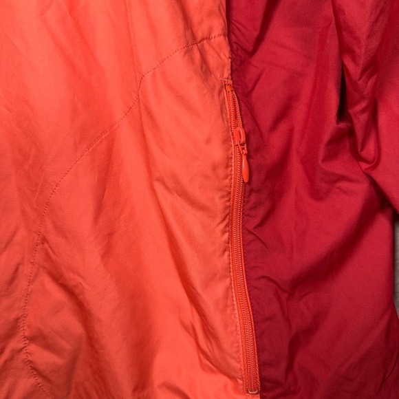 Patagonia Women's Vibrant Orange and Deep Red Windbreaker S - Picture 5 of 6